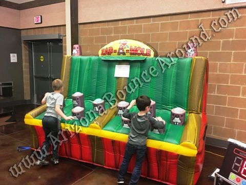 Zap a mole inflatable game rental Phoenix Arizona